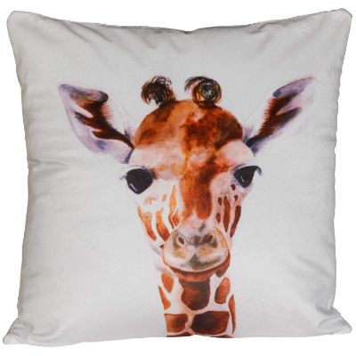 Picture of Jeffory Giraffe 18x18 Inch Pillow *P