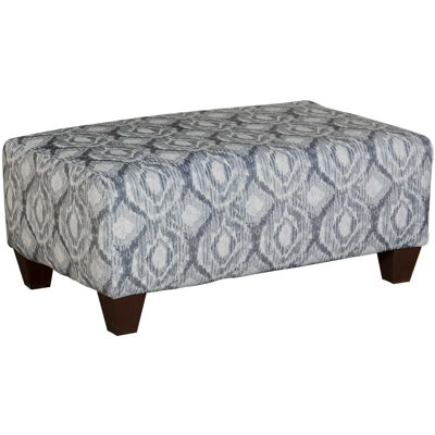 Picture of Melanie Stonewash Cocktail Ottoman