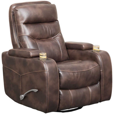 Picture of Dallas Brown Swivel Recliner