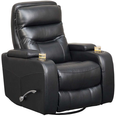 Picture of Dallas Black Swivel Recliner