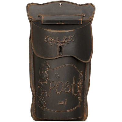 Picture of Vintage Rust Mailbox