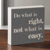 Picture of Do What Is Right 6x6 Message Cube