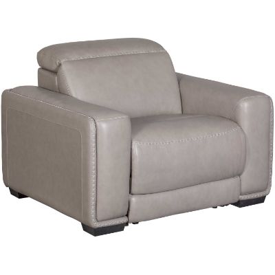 Picture of Correze Leather Dual Power Recliner