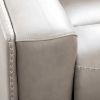 Picture of Correze Leather Dual Power Reclining Console Loveseat