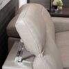 Picture of Correze Leather Dual Power Reclining Console Loveseat