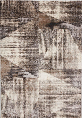 Picture of Mink Grey Contemporary 8x11 Rug