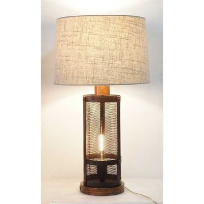 Picture of Industrial Mesh Table Lamp