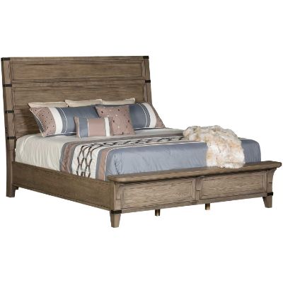 Picture of Forge King Panel Bed with Bench