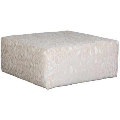 Picture of Lamar Cream Cocktail Ottoman