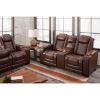 Picture of Backtrack Dual Power Zero Gravity Reclining Sofa w