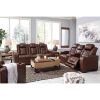 Picture of Backtrack Dual Power Zero Gravity Reclining Sofa w