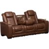 Picture of Backtrack Dual Power Zero Gravity Reclining Sofa w