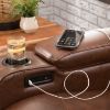 Picture of Backtrack Dual Power Zero Gravity Reclining Sofa w