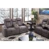 Picture of HyllMont Dual Power Reclining Sofa with Drop Down