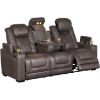 Picture of HyllMont Dual Power Reclining Sofa with Drop Down