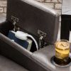 Picture of HyllMont Dual Power Reclining Sofa with Drop Down