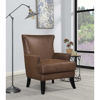 Picture of Wyatt Java Dark Brown Accent Chair