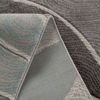 Picture of Pierce Eleri Grey/Aqua 8x10 Rug