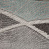 Picture of Pierce Eleri Grey/Aqua 8x10 Rug