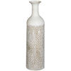 Picture of 24" White Metal Vase