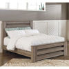 Picture of Zelen Warm Gray Queen Panel Bed