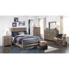 Picture of Zelen Warm Gray Full Panel Bed