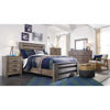 Picture of Zelen Warm Gray Full Panel Bed