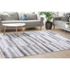 Picture of Chorus Grey White Geometric 5x8 Rug