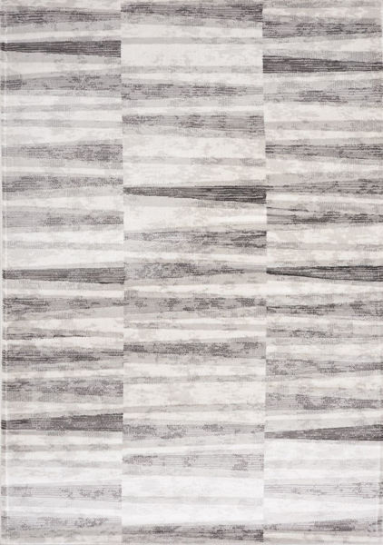 Picture of Chorus Grey White Geometric 8x10 Rug
