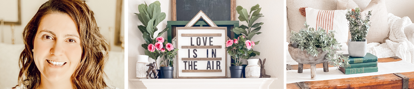 Blogger Spotlight | Decorating Your Mantel for Spring with Vintage Haven 5 Designs