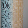 Picture of Teal Metal Vase