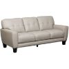 Picture of Aria Taupe Leather Sofa