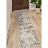 Picture of Rainier Hi Lo Etch Blue Brown Rug