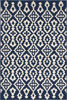 Picture of Newnan Sapphire Snow 5x7 Rug