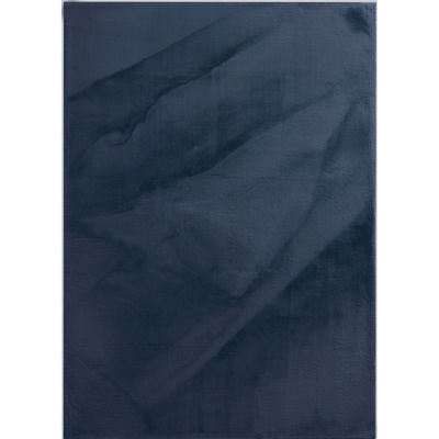 Picture of Brinley Navy Soft Shag