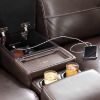 Picture of Milo Leather 7PC Dual Power Reclining Sectional