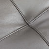 Picture of Aria Gray Leather Ottoman