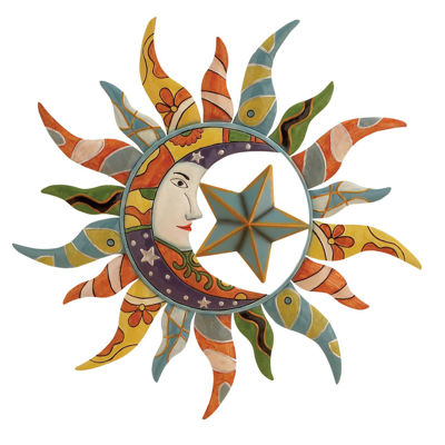 Picture of Colorful Sun Wall Decor