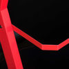 Picture of Red Metal Computer Desk