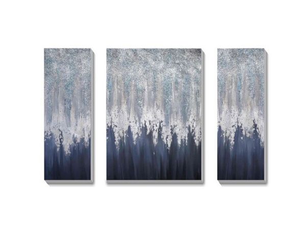 Picture of Hand Painted Glitter S/3