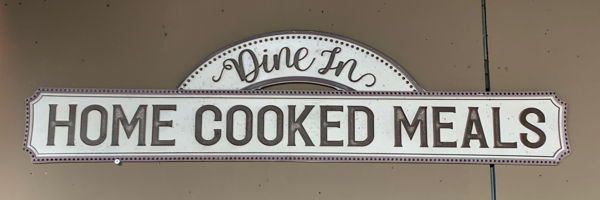 Picture of Home Cooked Meals Sign