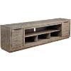 Picture of Krystanza 92" Gray TV Stand