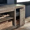 Picture of Krystanza 92" Gray TV Stand