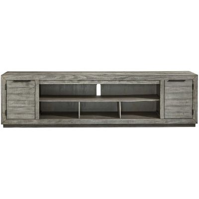 Picture of Naydell 92" Light Gray TV Stand