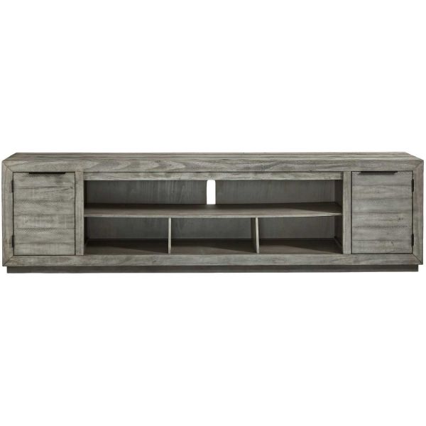 Picture of Naydell 92" Light Gray TV Stand