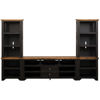 Picture of Qatar 63 " Black TV Stand Wall Unit