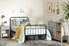 Picture of Cotton Candy - Twin Metal Bed, Black *D