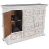 Picture of Isabella White 6-Drawer Door Dresser