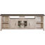 Picture of White 92" Rustic TV Stand