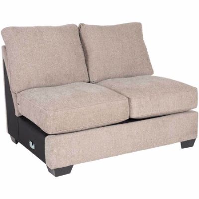 Picture of Taupe Armless Loveseat